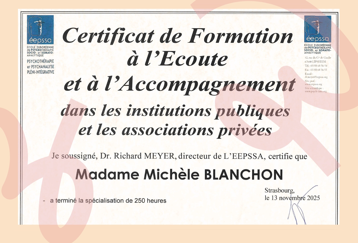 Accompagnement des expériences de mort imminente (EMI)