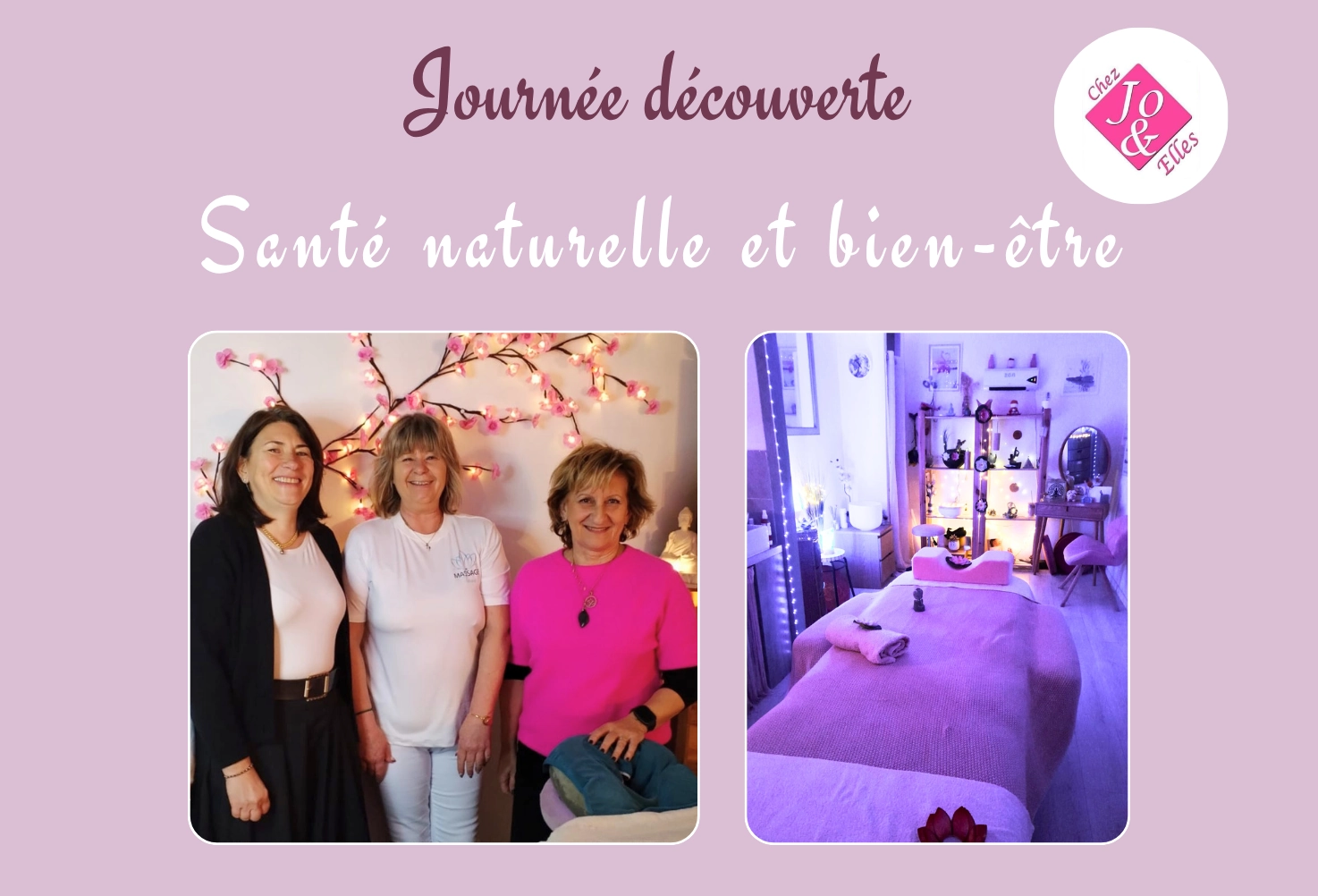 Journée découverte santé globale et bien-être Chez Jo&Elles à Hyères