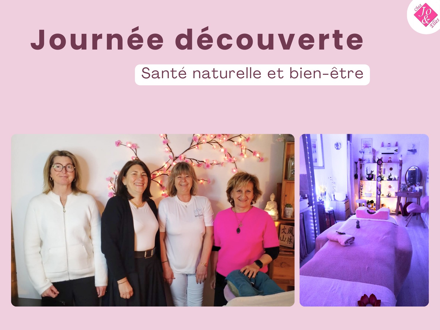 Journée découverte santé globale et bien-être Chez Jo&Elles à Hyères